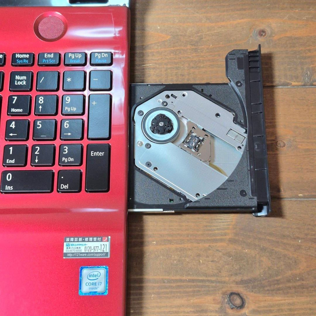 在宅ワークに Windows11 ノートパソコン i7 16GB SSD 186