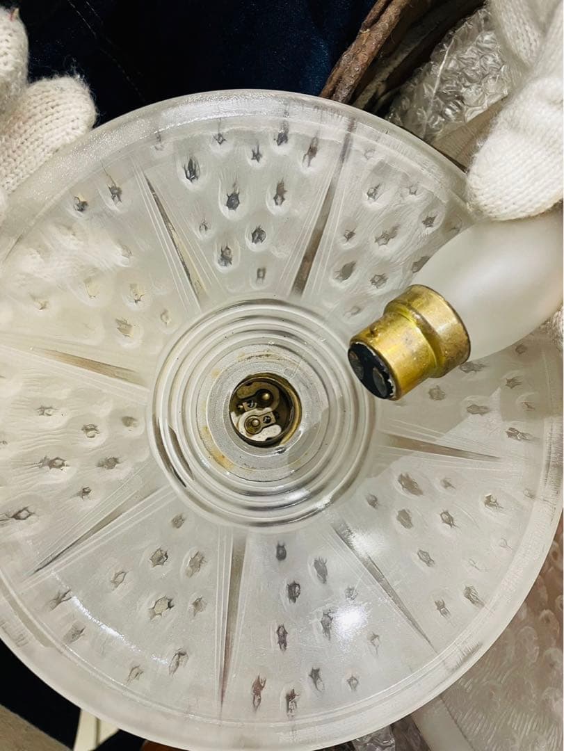 【関西の方限定！】　シャンデリア　照明　アンティーク　昭和レトロ