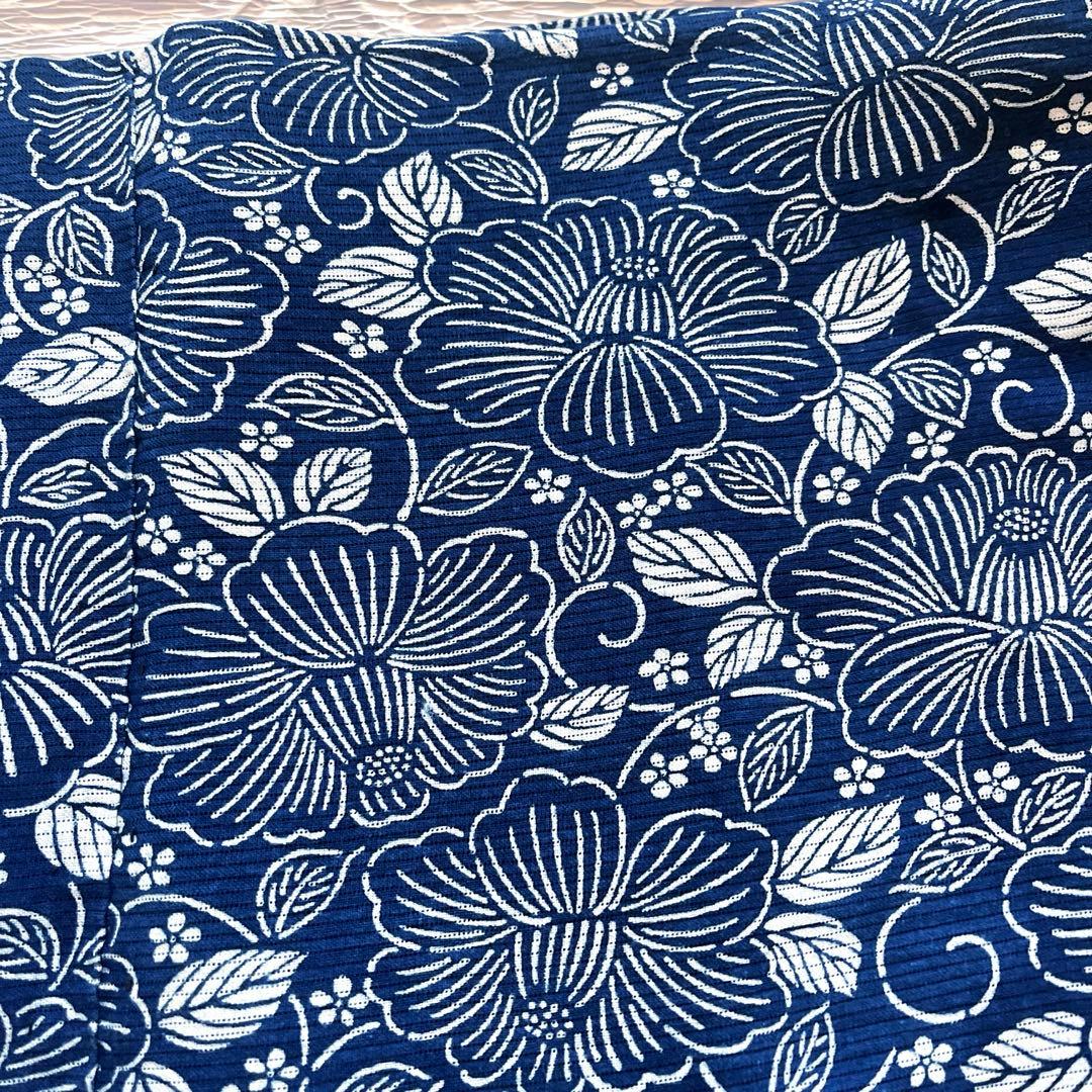 綿絽の上等な浴衣、お着物　ゆったりサイズ