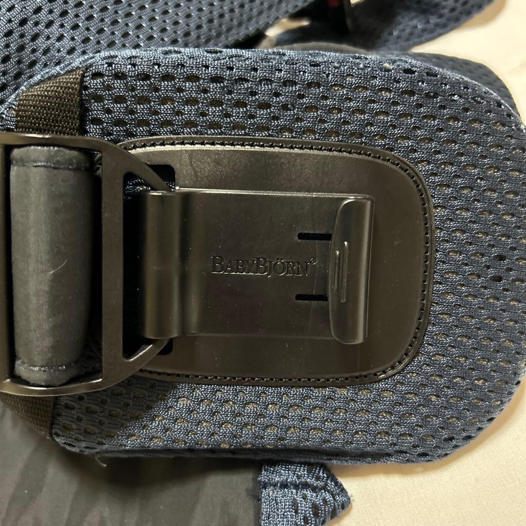 ベビービョルン HARMONY ネイビーブルー箱付き抱っこ紐　エアーメッシュ