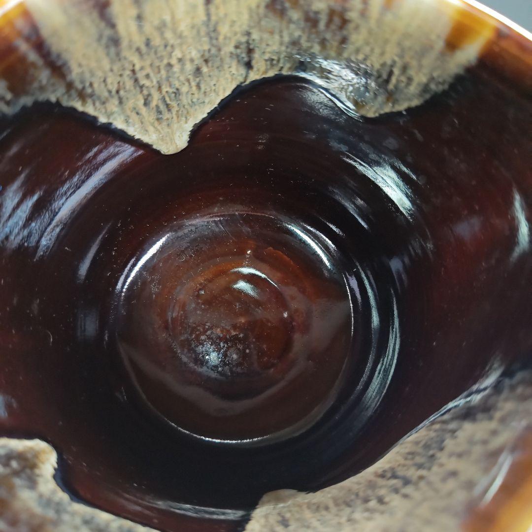 イ695 水指『翠峰造』『大徳寺　藤井誡堂　銘　雲◯　極箱』『高取菱形　塗蓋　』