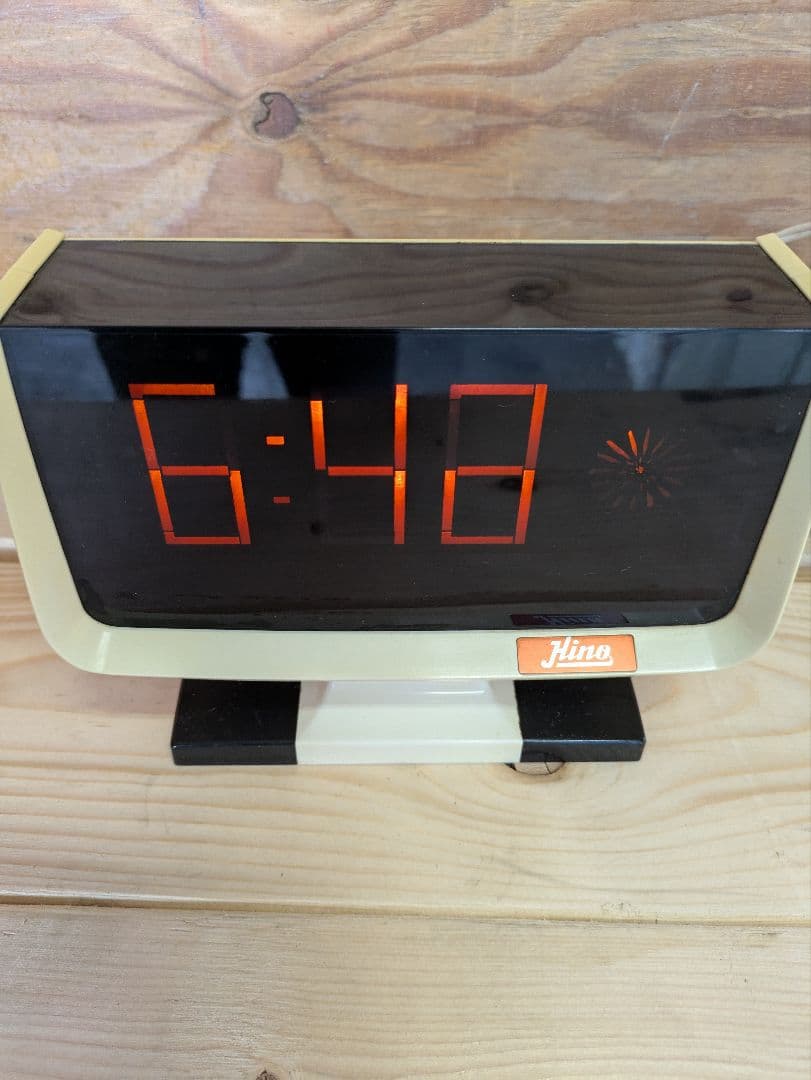 希少品　ルミタイム『Hino』ラベルKT-10B 田村電機　日野自動車