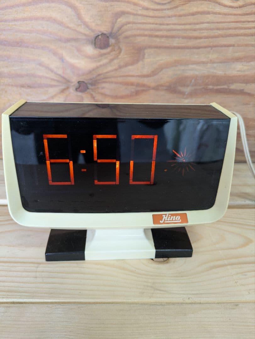 希少品　ルミタイム『Hino』ラベルKT-10B 田村電機　日野自動車