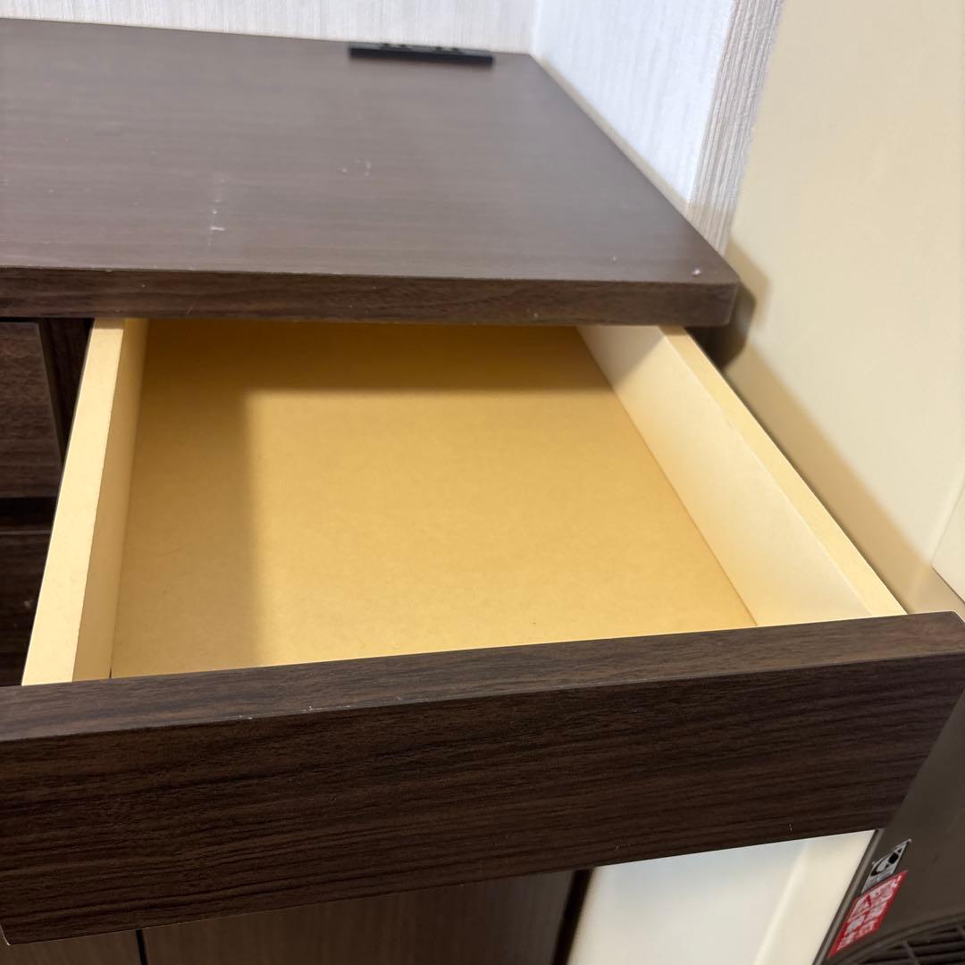 ベルメゾン　プリンターも収納できるパソコンキャビネット