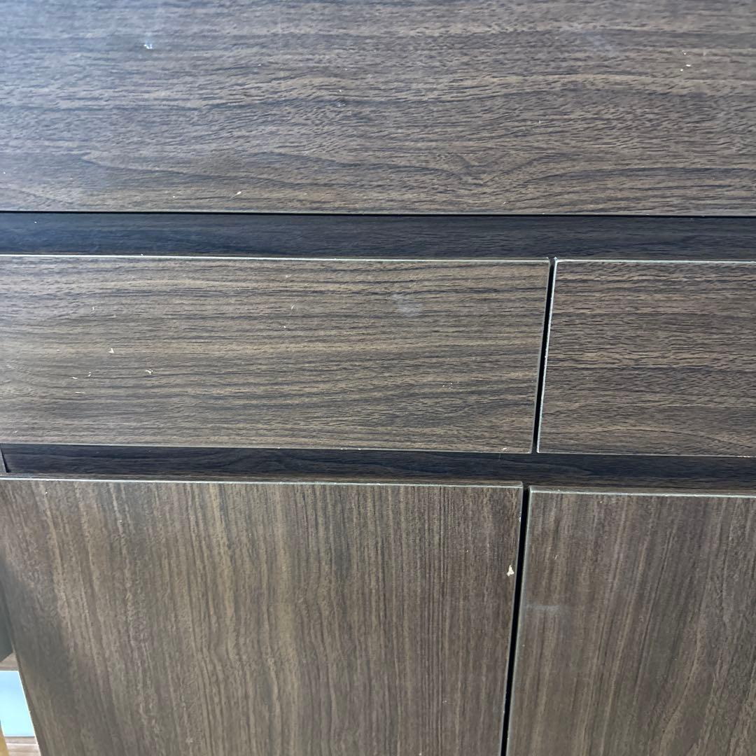 ベルメゾン　プリンターも収納できるパソコンキャビネット