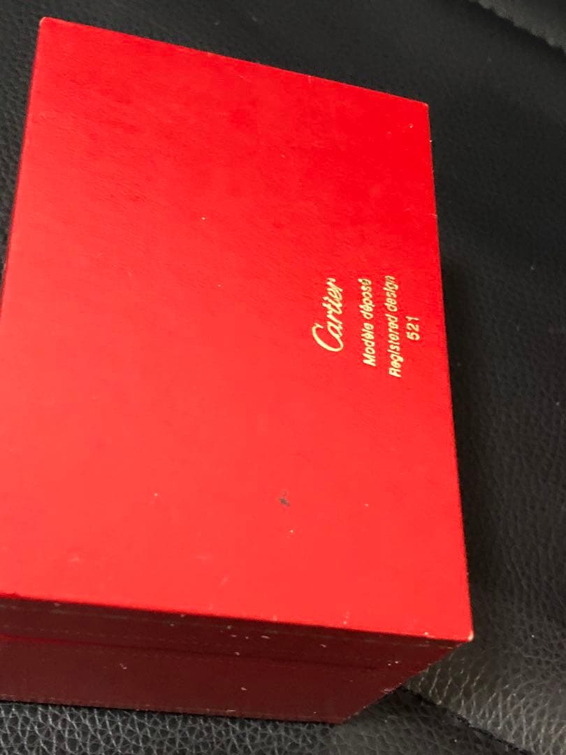 カルティエ　時計ケース　証明書