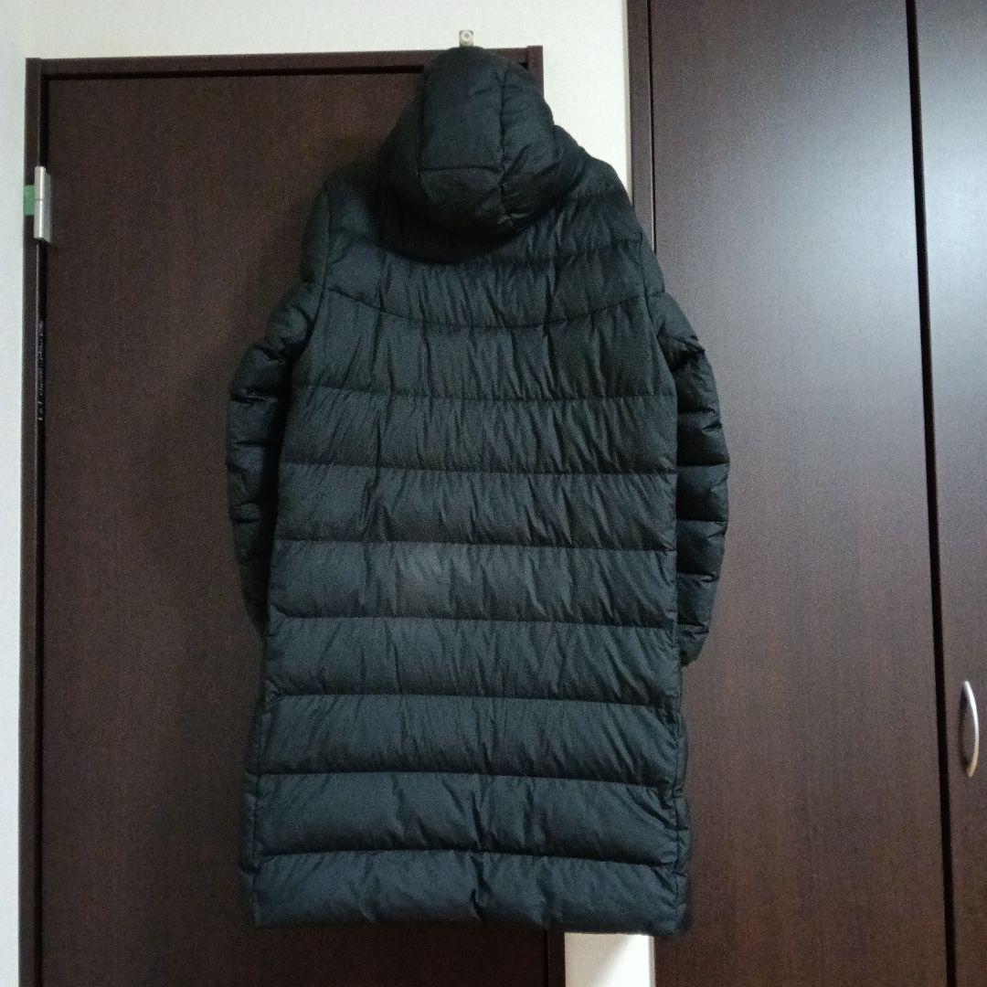 Nike フード付きロングダウンジャケット ナイキ　ベンチコート　L