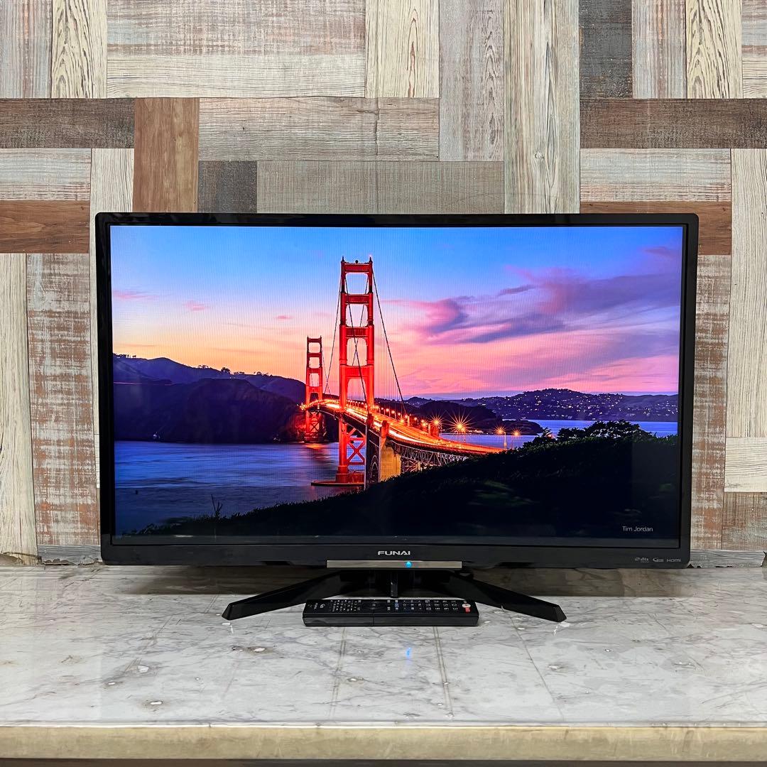 s719さん専用全国送料込フナイ32V型液晶テレビ録画機能付。見ながら録画も可能