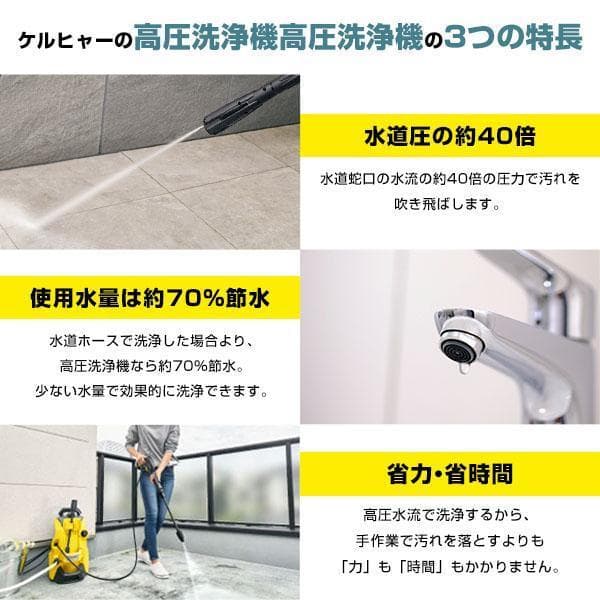 KarcherケルヒャーK3サイレントプラス50Hz東日本黄色イエロー