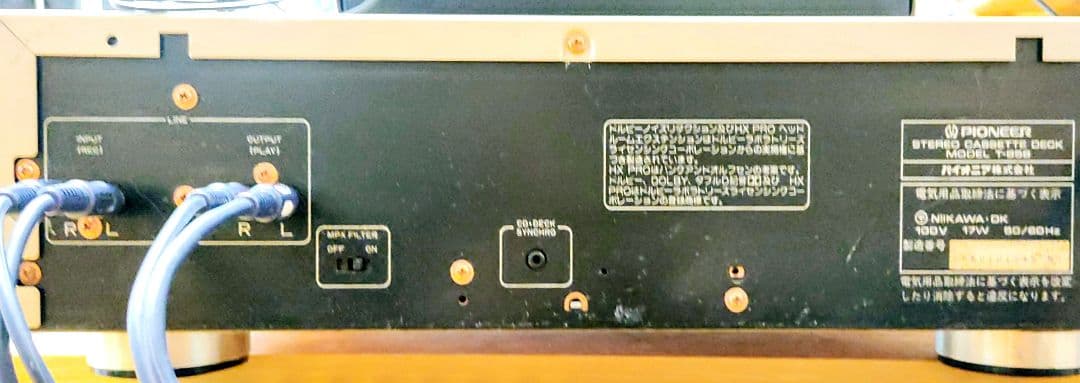 pioneer T-858 3ヘッド【完動品】 値下げ！