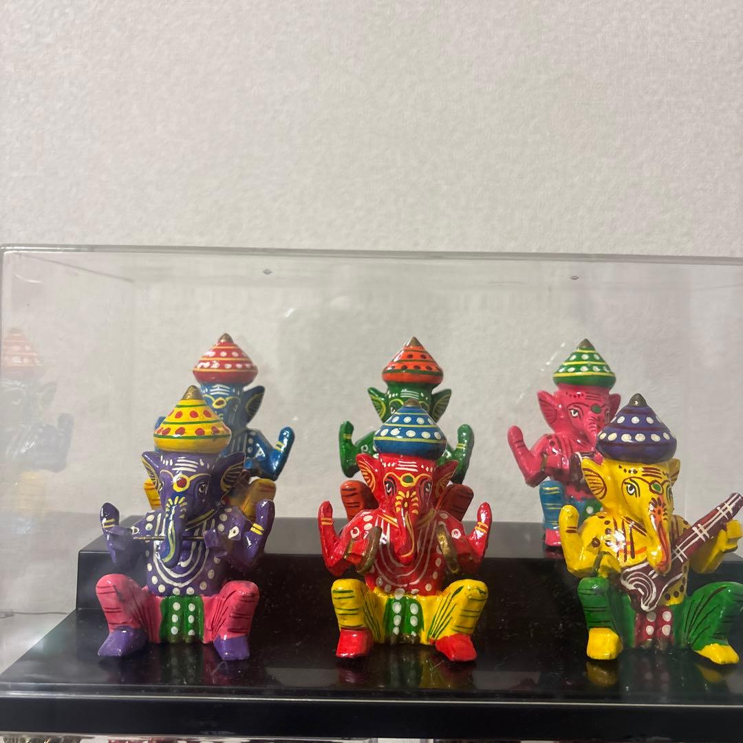 インド製 神様17体セット 開運 祈りの置物 スピリチュアル 守護神 ケース付き