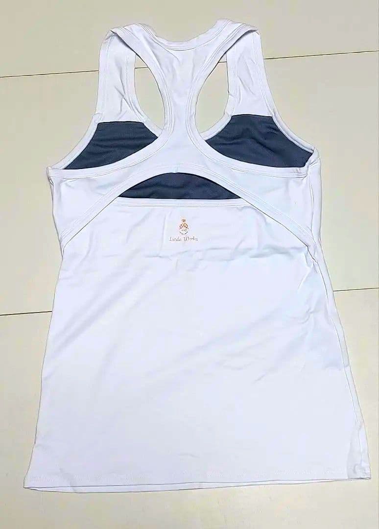 Linda Works タンク ヨガウェア ホワイト
