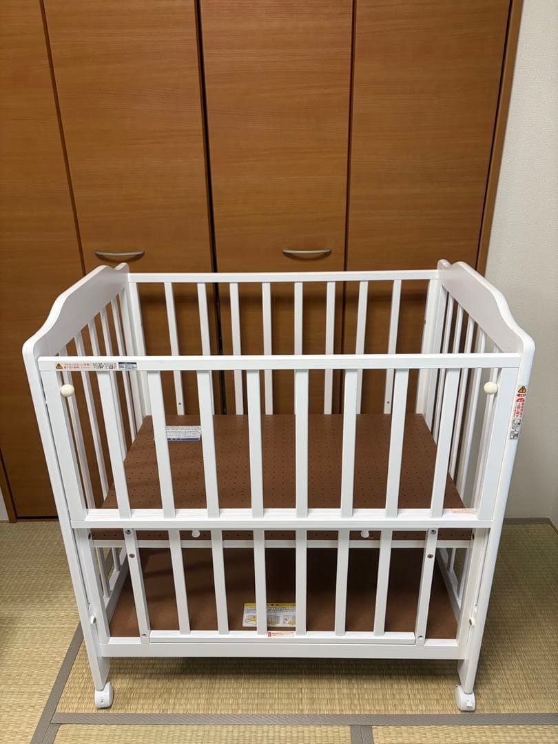 カトージ KATOJI ベビーベッド ミニタチベッド