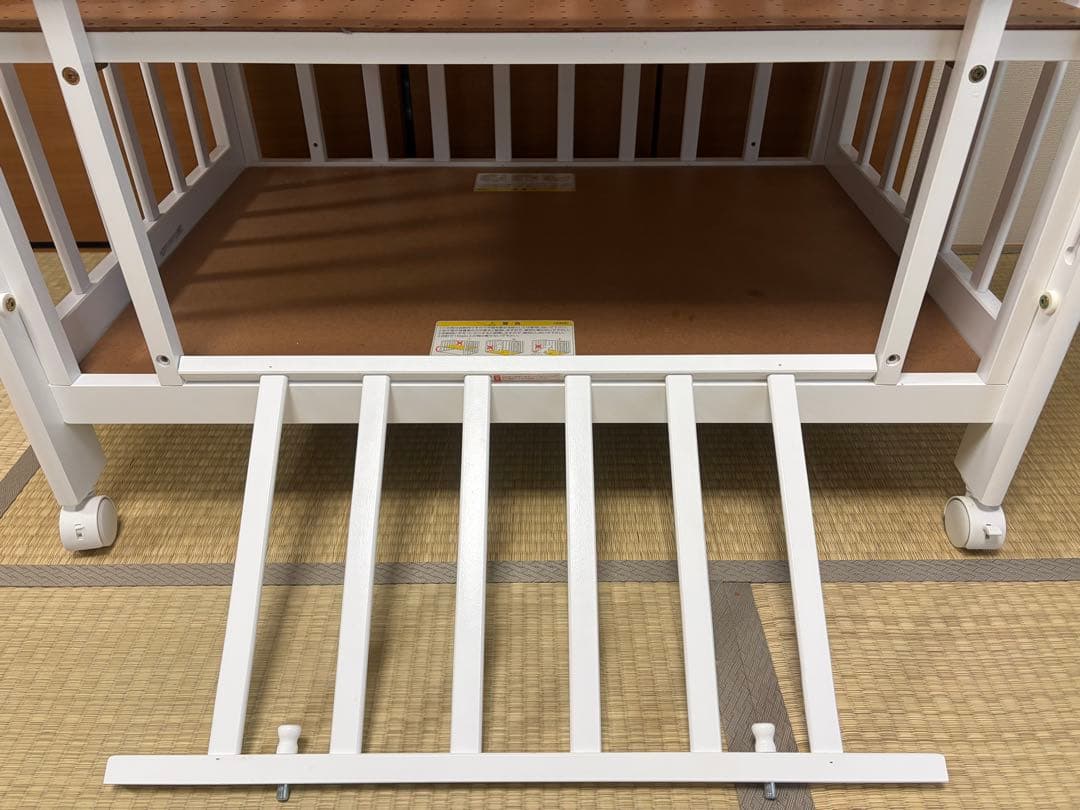 カトージ KATOJI ベビーベッド ミニタチベッド