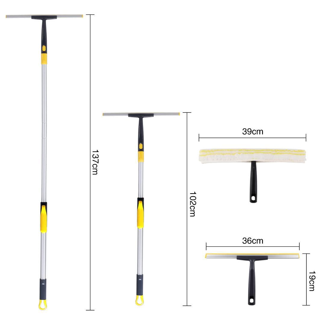 延長ポール付 水切りワイパー