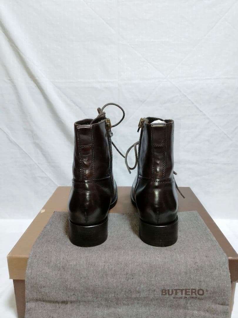 未使用 BUTTERO ブッテロ 7ホール レザー ブーツ B2904 41