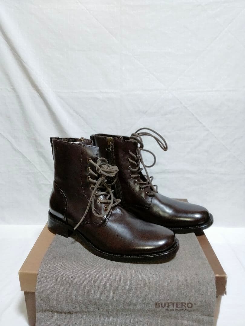 未使用 BUTTERO ブッテロ 7ホール レザー ブーツ B2904 41