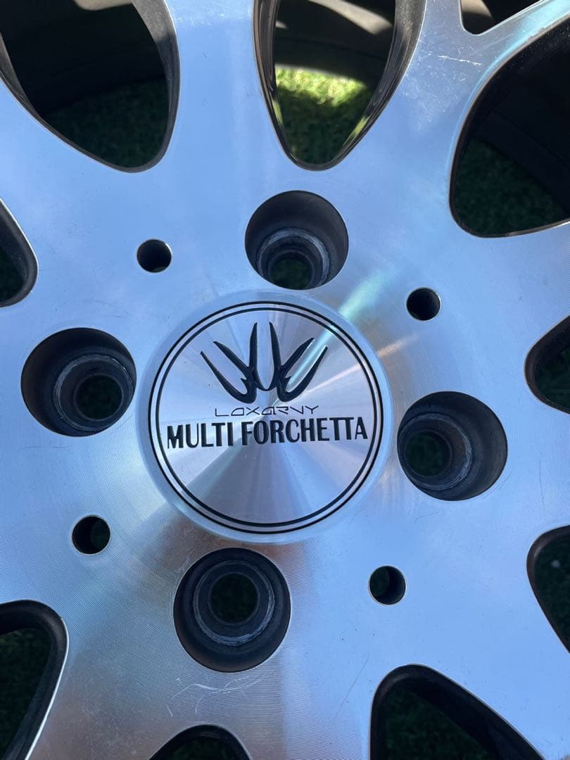 ひできちさん専用☆MULTI FORCHETTA 17インチ ホイールセット
