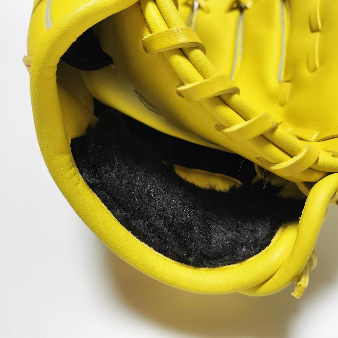 ✨未使用✨MIZUNO 軟式グローブ WILL DRIVE イエロー 野球