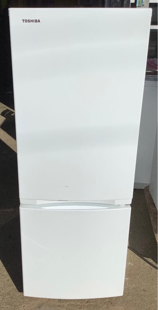 東芝 2ドア冷凍冷蔵庫 GR-V15BS(W) 153L 2023年製