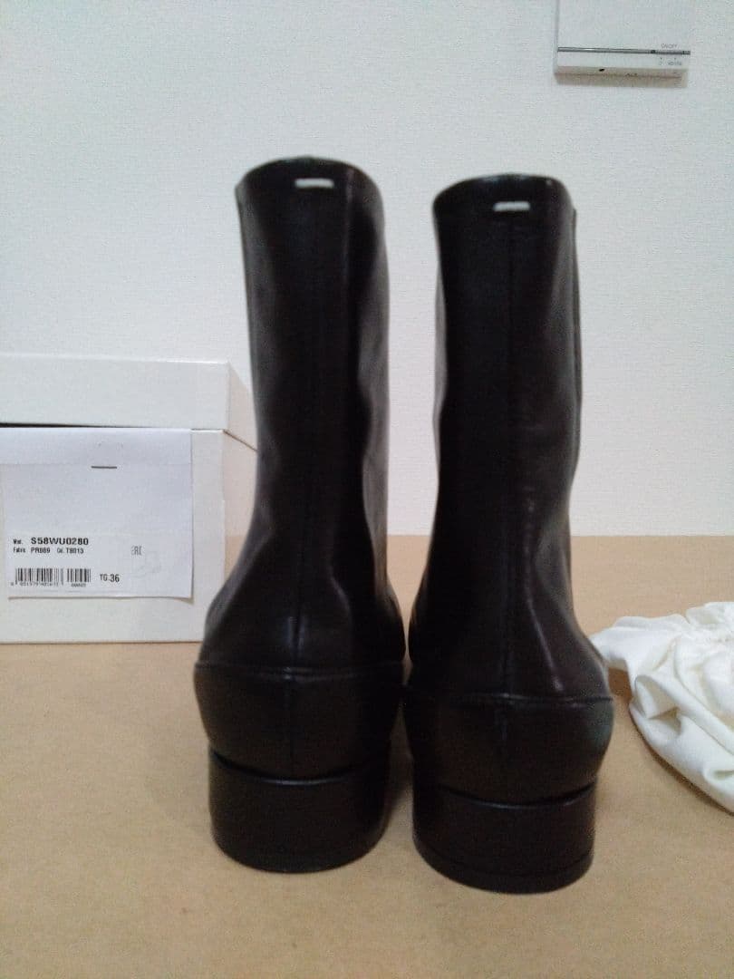新品 Maison Margiela 4ステッチ ブーツ 36 メゾンマルジェラ
