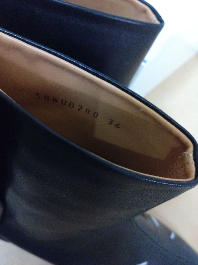 新品 Maison Margiela 4ステッチ ブーツ 36 メゾンマルジェラ