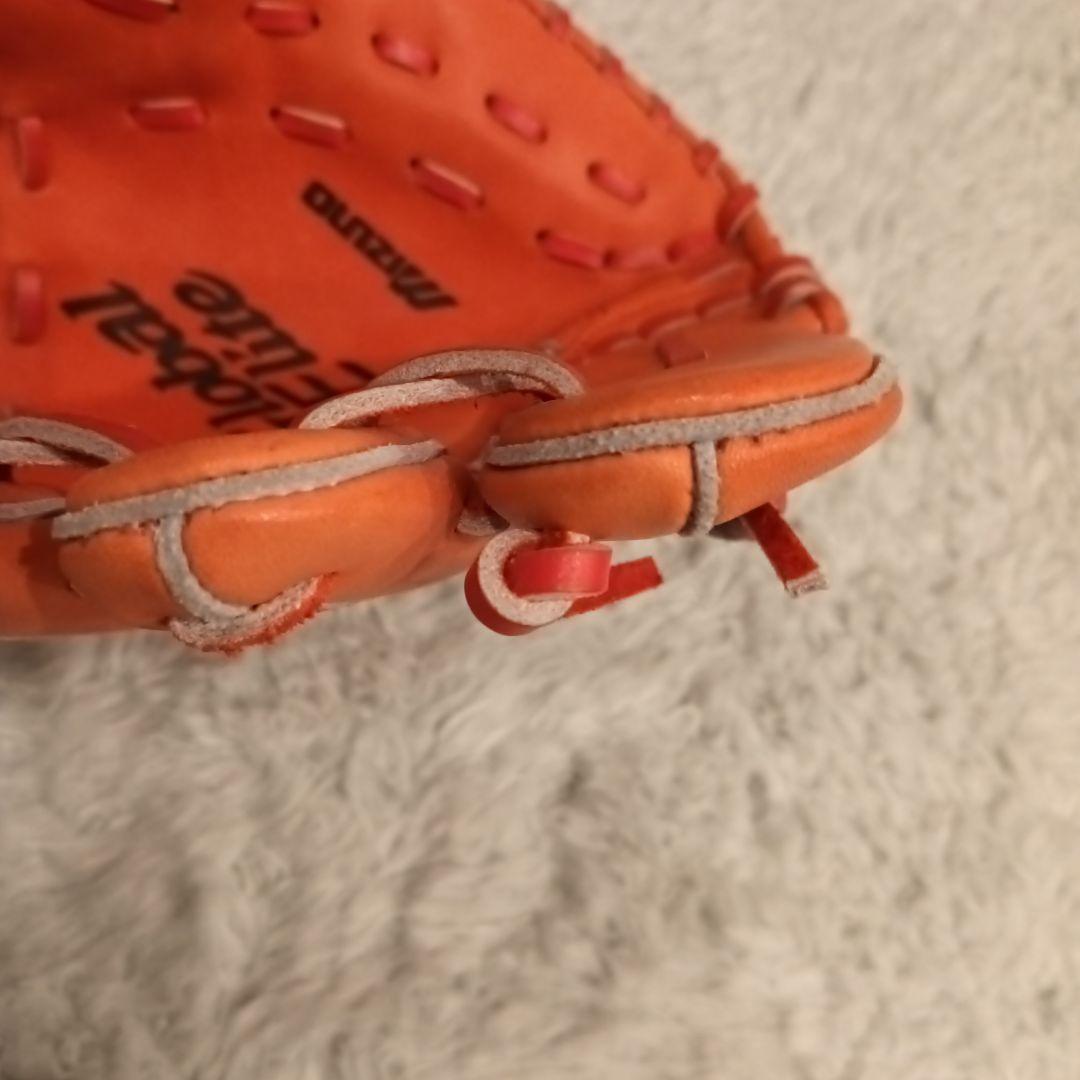 Mizuno Global Elite オレンジ グローブ左投げ