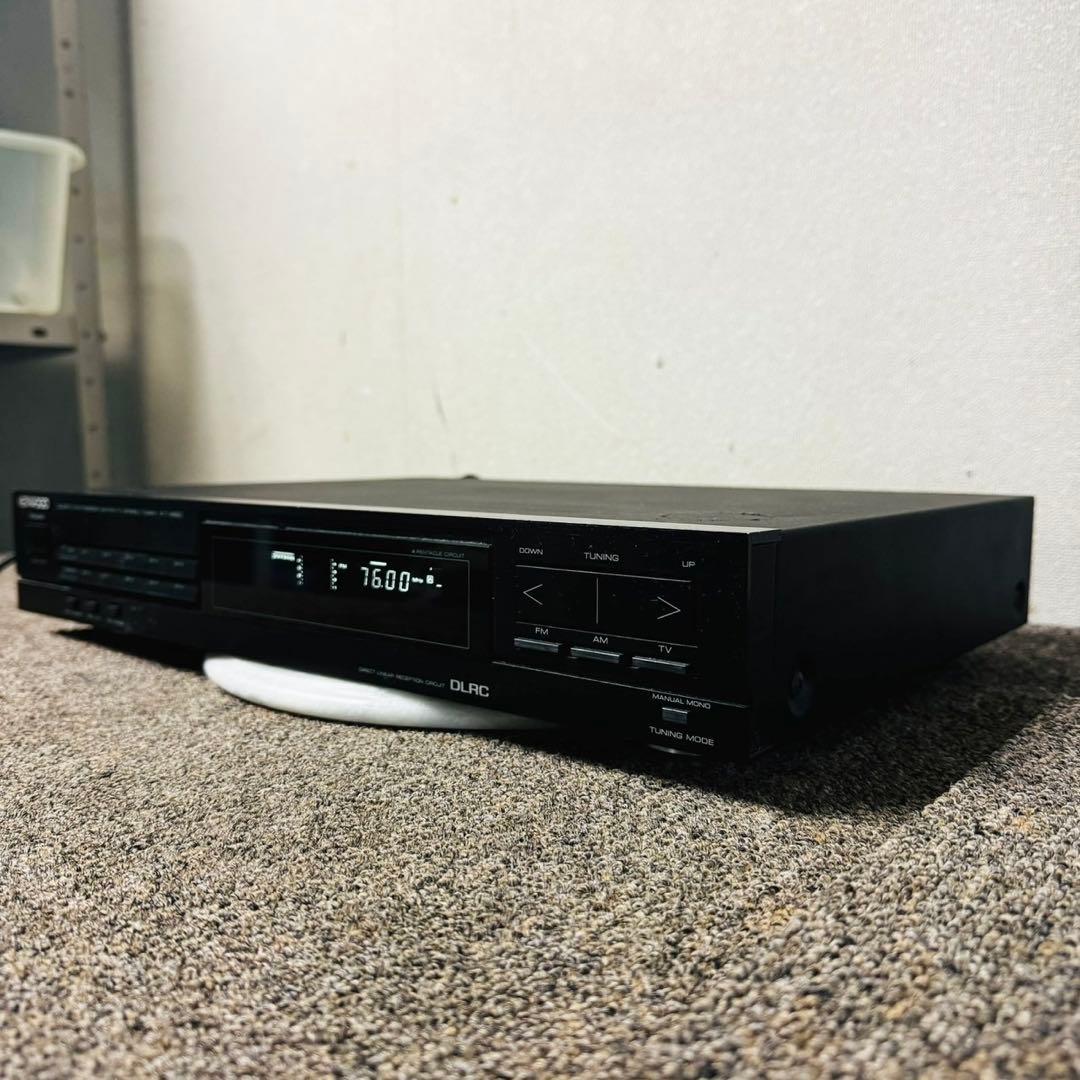 D78早い者勝ち！KENWOOD FM/AM/TVステレオチューナー