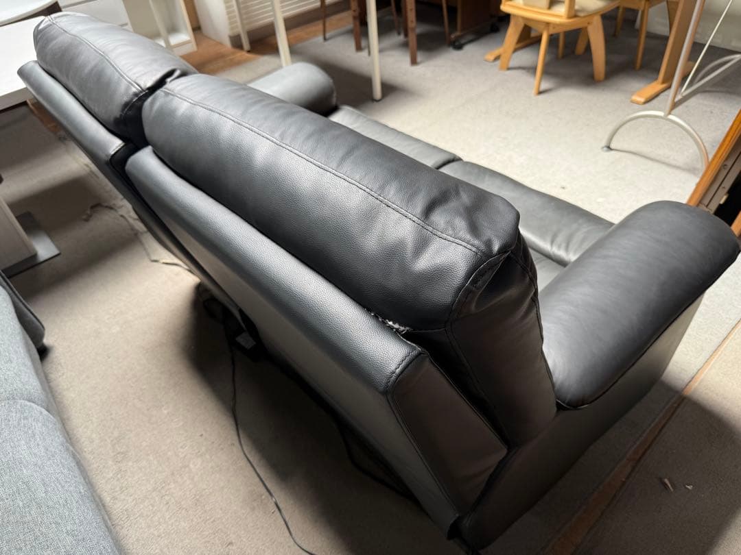 名古屋市内無料配送 ニトリ Nビリーバ 電動リクライニングソファ