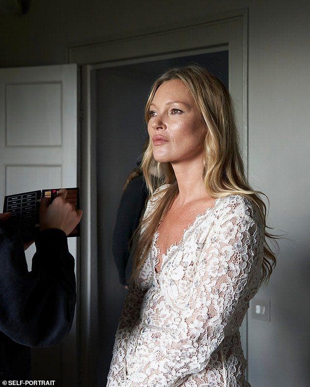 C*Y様 セルフポートレイト ワンピース レース クリーム UK8 未使用 結婚