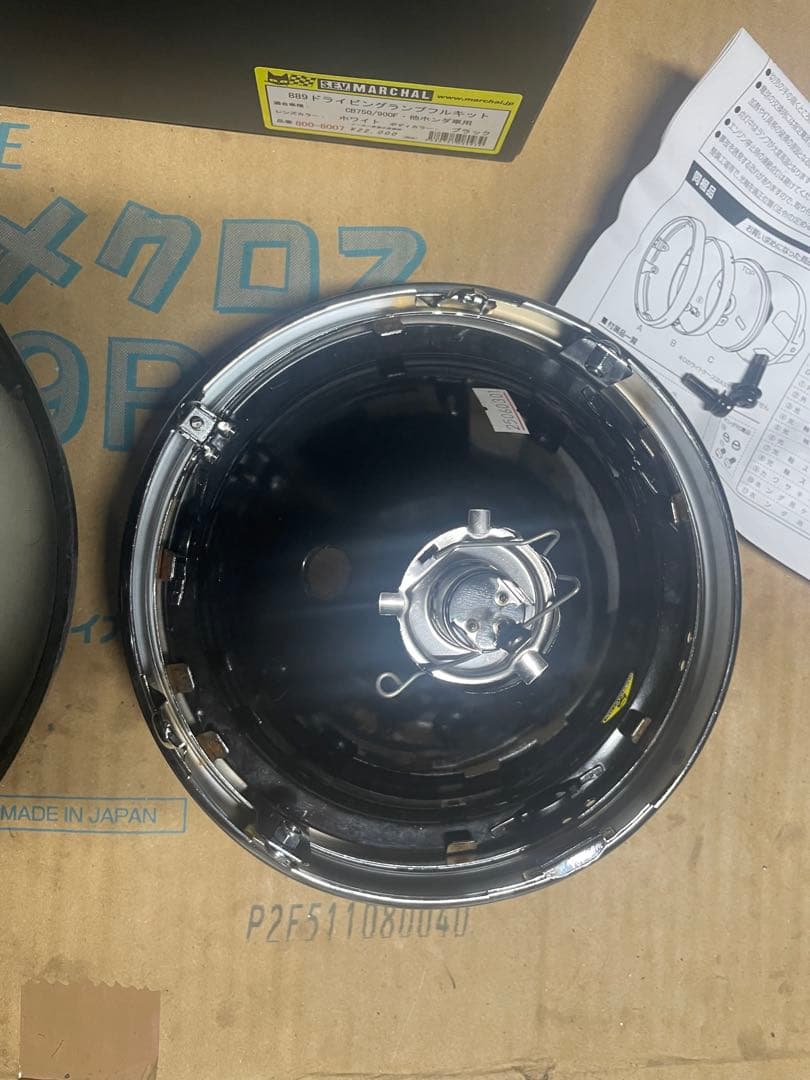 マーシャルヘッドライト889 クリアレンズ