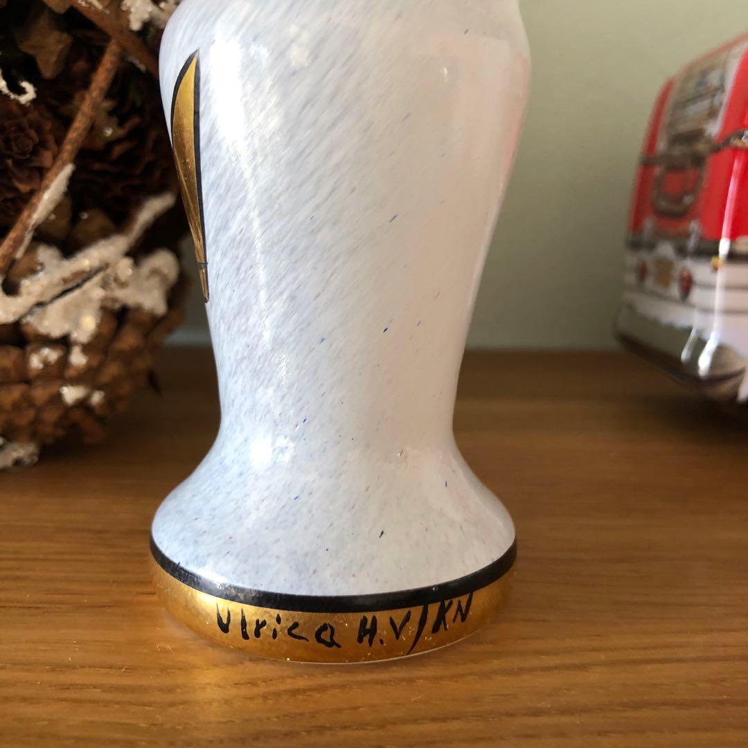 北欧雑貨　ホワイトヴィンテージ コスタ ボダ ガラス