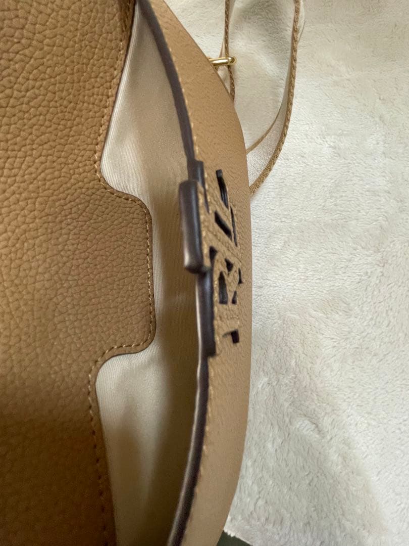 柘榴 　RALPH LAUREN ショルダーバック キャメル