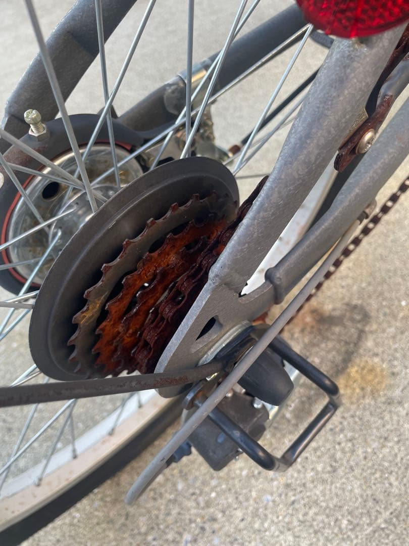 Jeep 折りたたみ自転車 グレー 前面バスケット付き