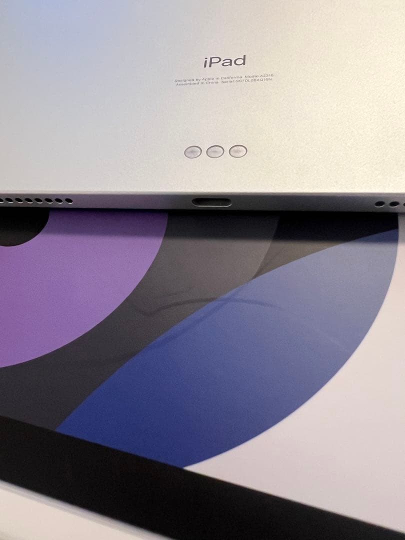 iPad Air4(第4世代) 64GB シルバー Wi-Fi バッテリー97%