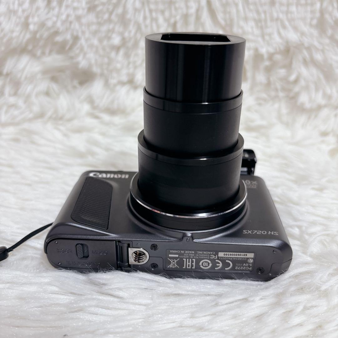 動作済/CANON/PowerShot SX720 HS/20.3M/40倍/黒