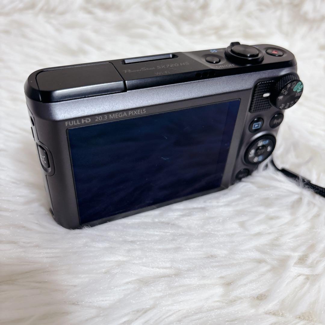 動作済/CANON/PowerShot SX720 HS/20.3M/40倍/黒