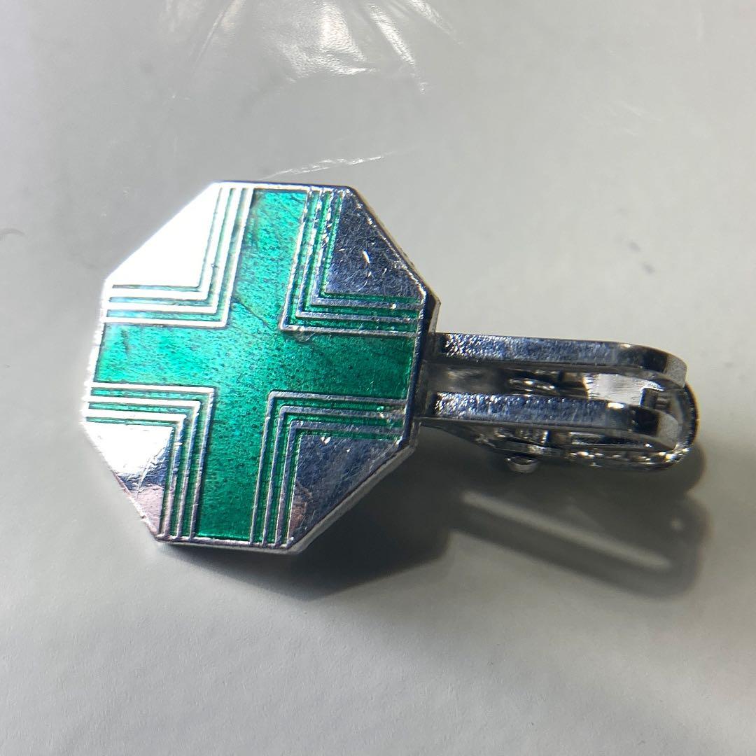 日本航空【JAL】純銀製「安全運航に祈りをこめて」ネクタイピン［希少］