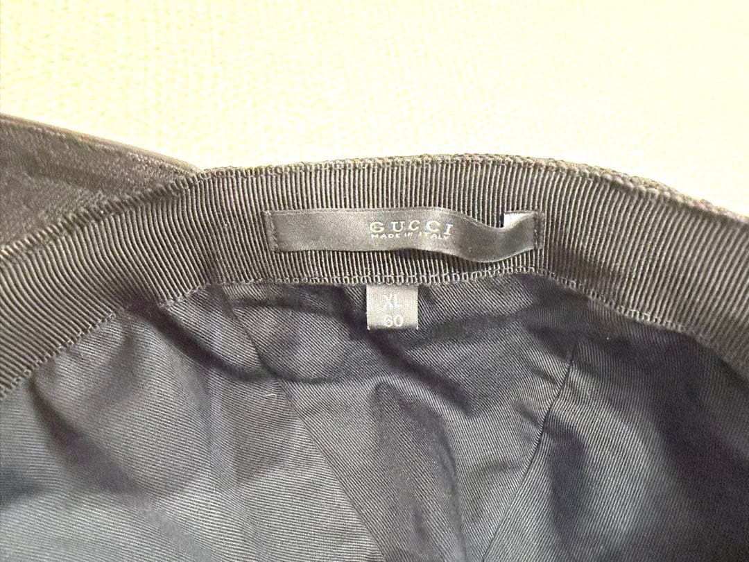 GUCCI シェリーライン ベースボールキャップ XL 60