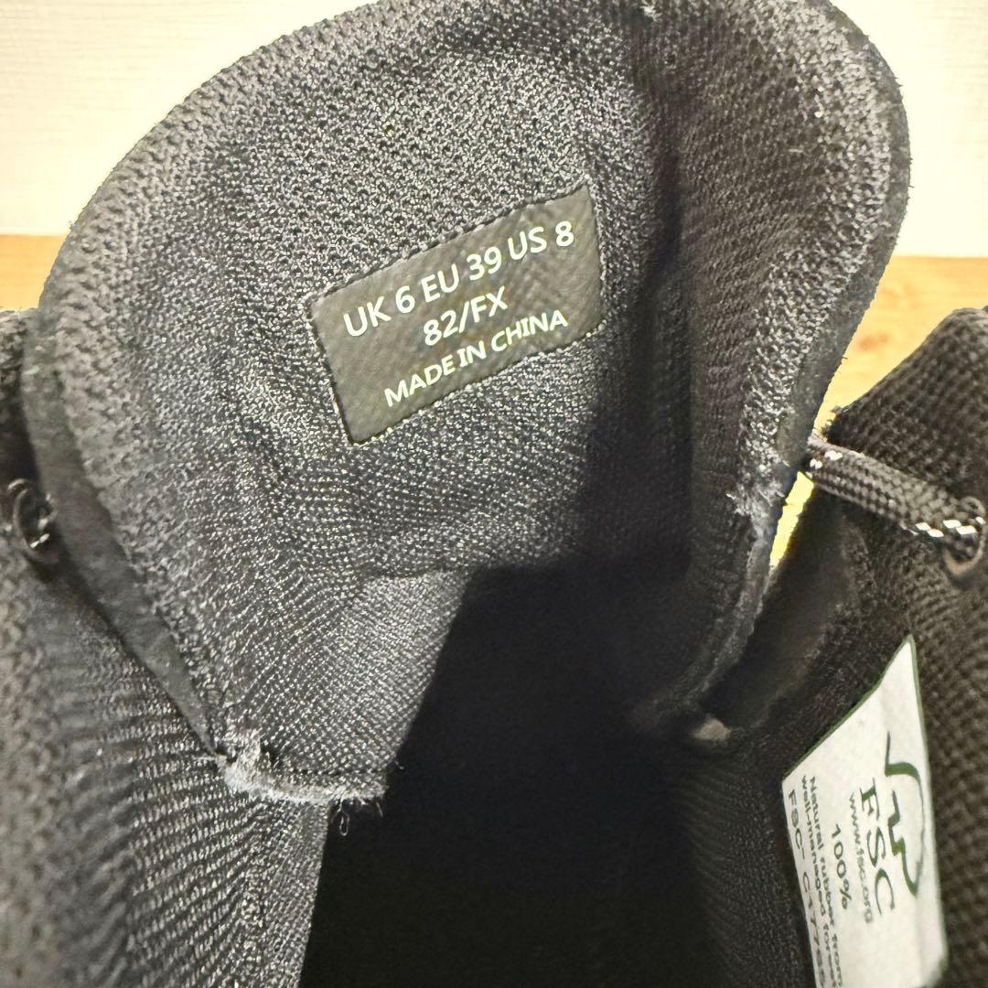 【美品・未使用】HUNTER ハンター レースアップ ヒールブーツ 25cm