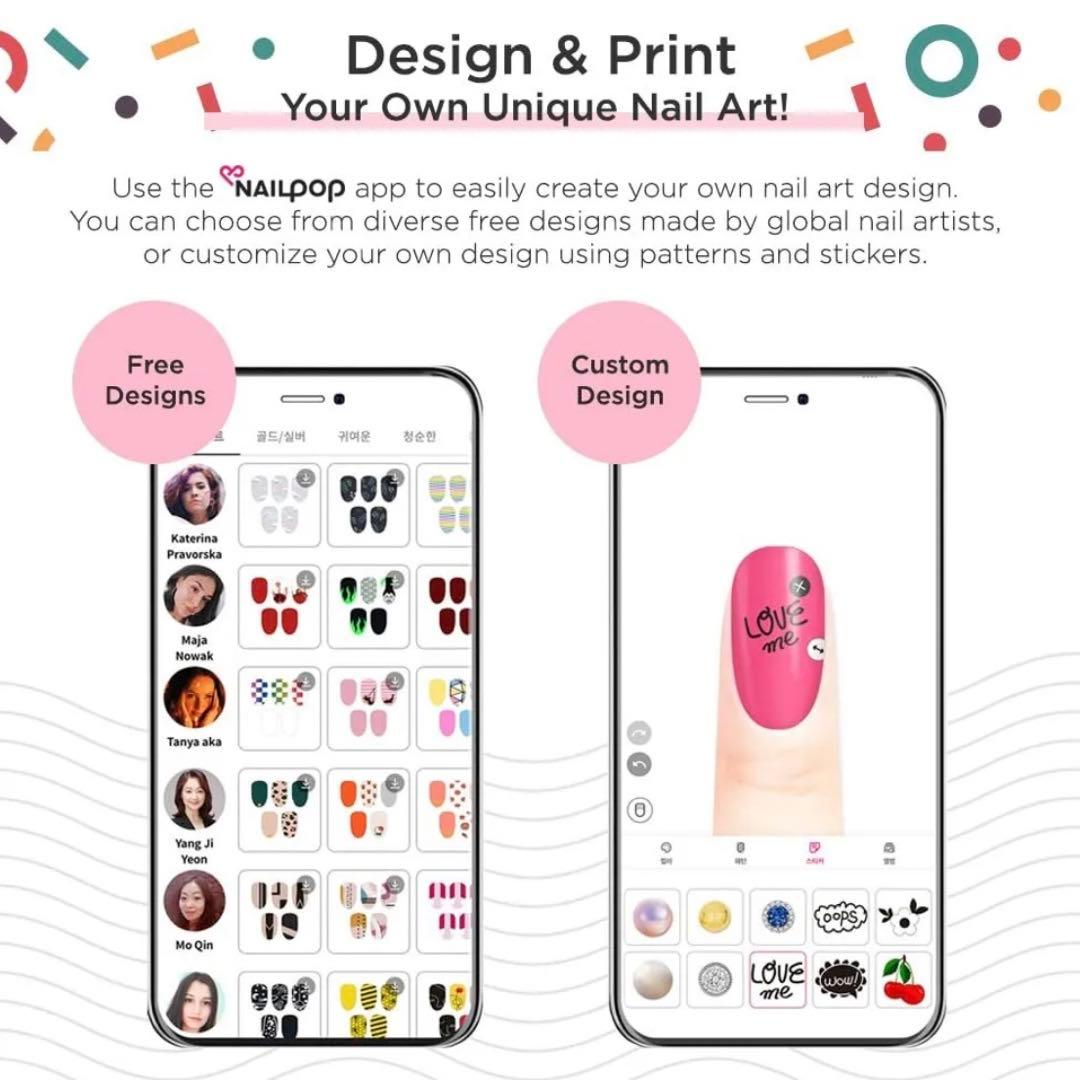 Nail POP ネイルポップ ネイルシールプリンター カートリッジセット