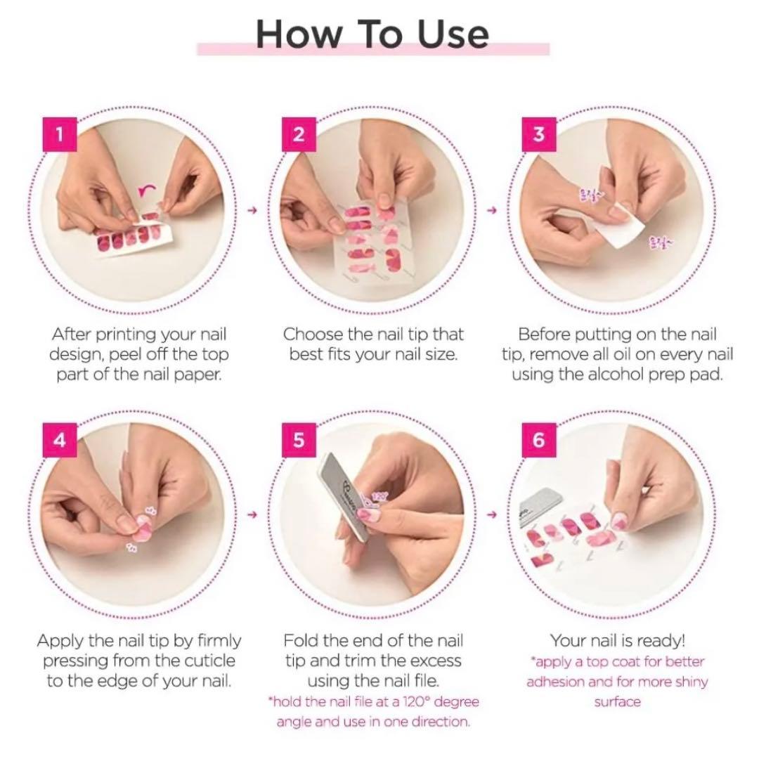 Nail POP ネイルポップ ネイルシールプリンター カートリッジセット