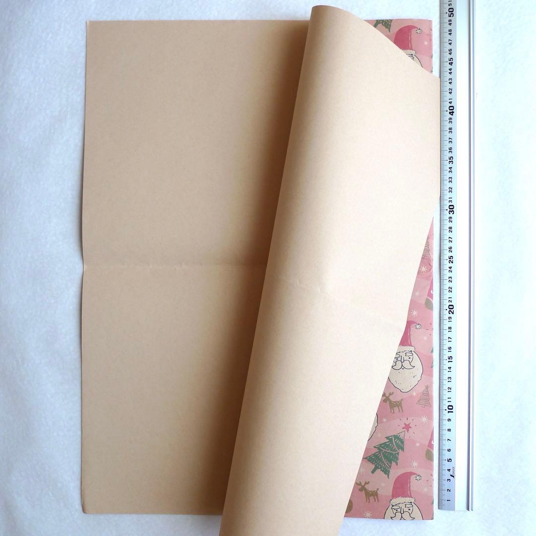 【いくまる様】R267 クリスマスの包装紙4枚セット(880)