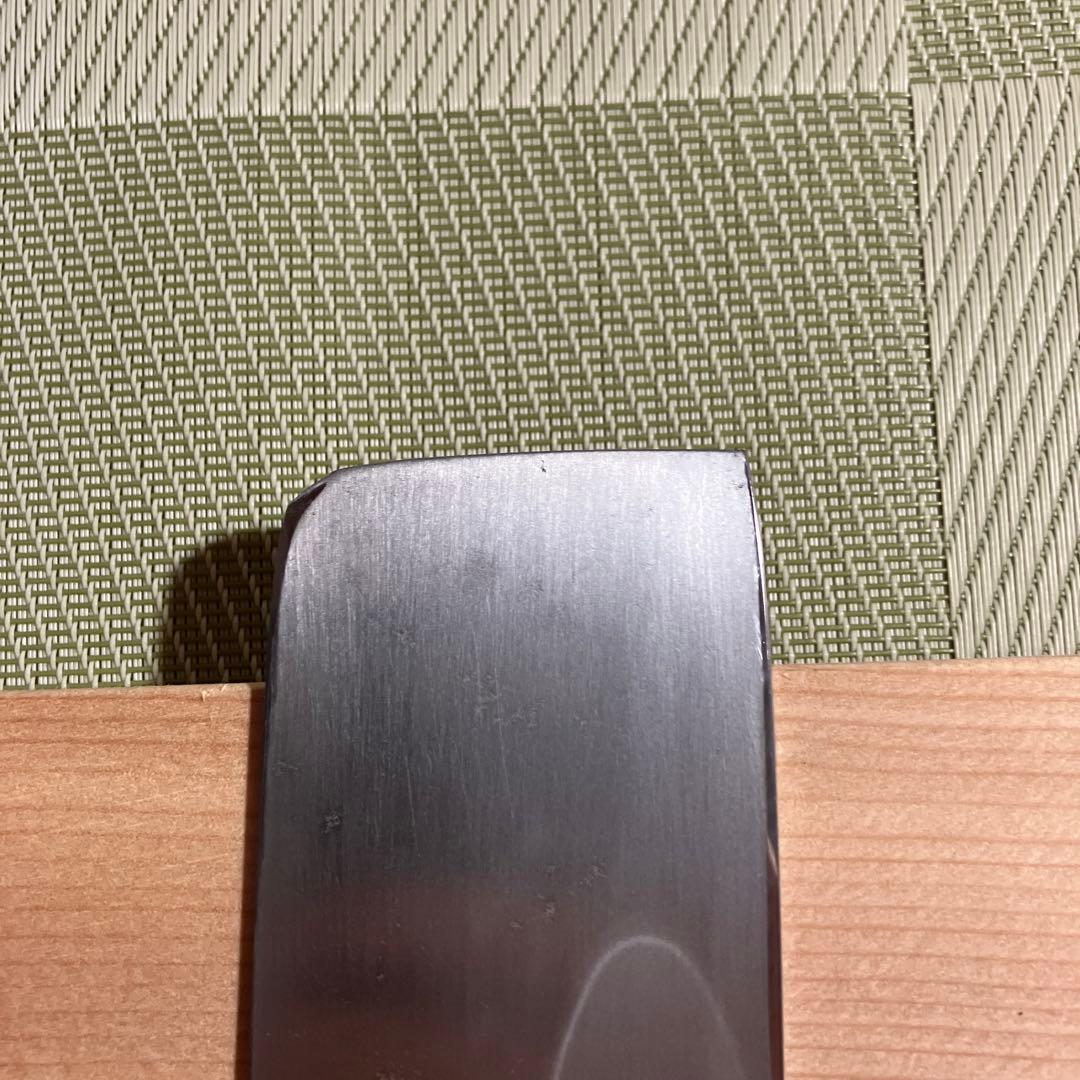 京都有次　本焼薄刃包丁　修理品　天然砥石で研ぎ済み