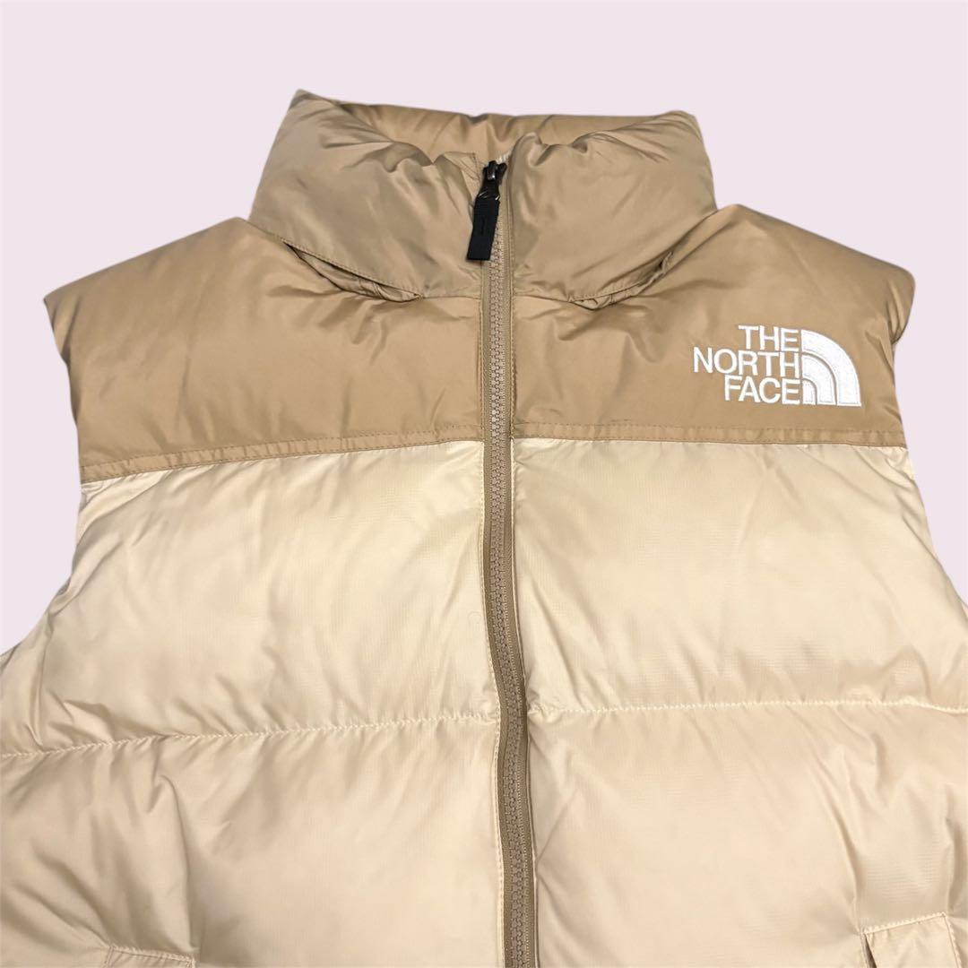 ノースフェイス NDW92233 ヌプシ ダウン ベストメン ズ XL ベージュ