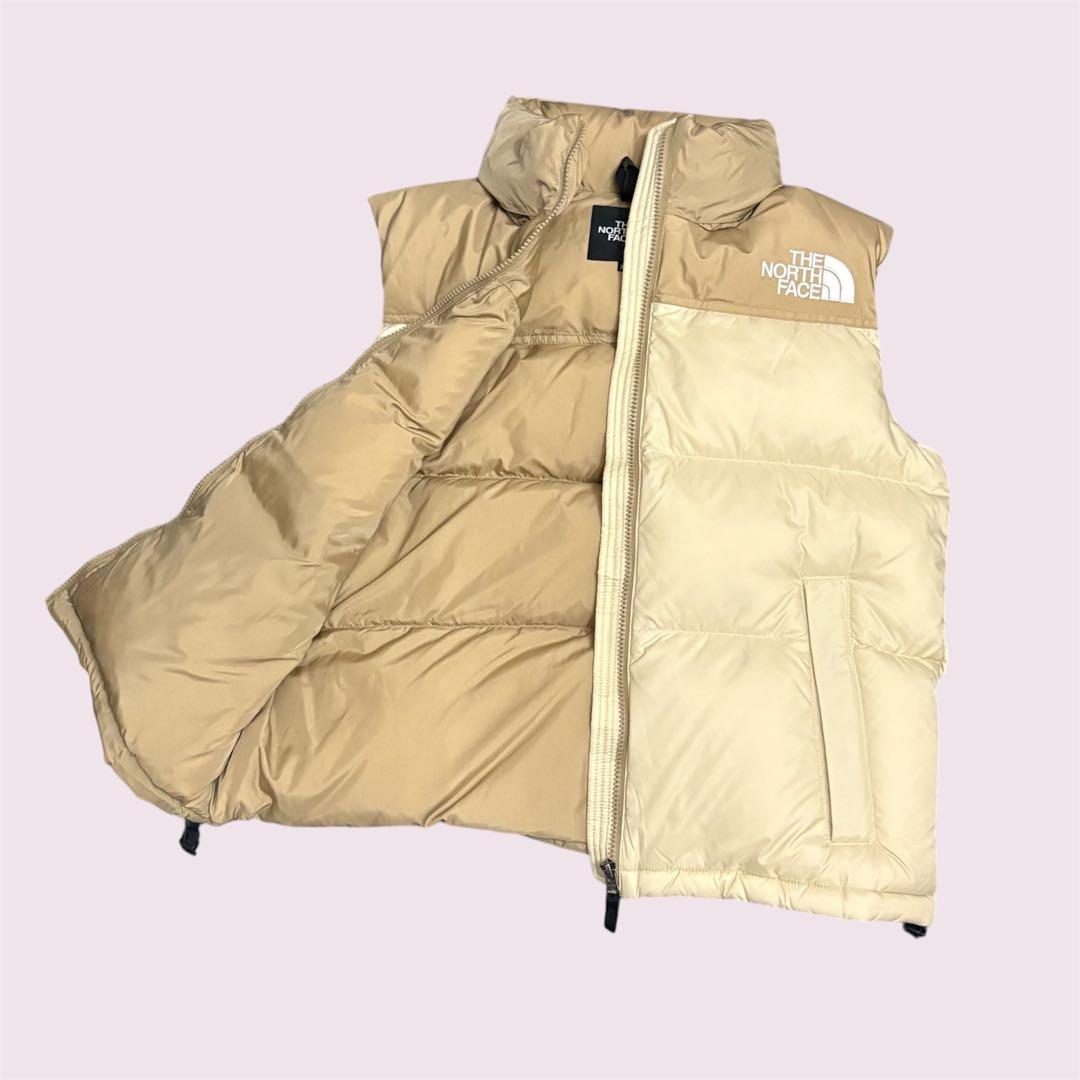 ノースフェイス NDW92233 ヌプシ ダウン ベストメン ズ XL ベージュ