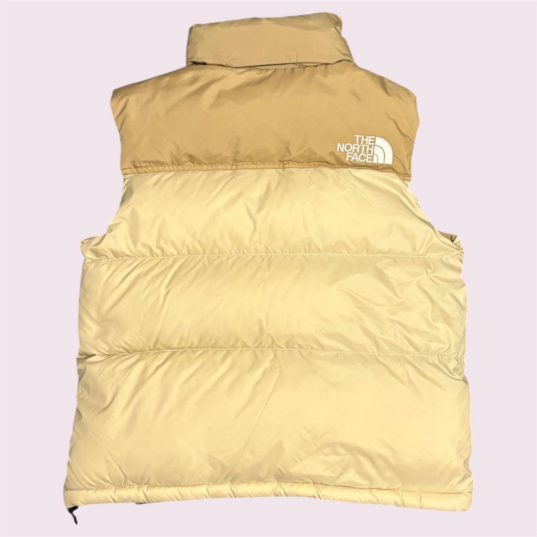 ノースフェイス NDW92233 ヌプシ ダウン ベストメン ズ XL ベージュ
