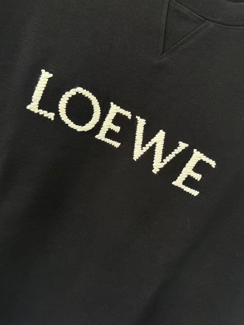 LOEWE ロエベ 新品同様 ブラック トレーナー M