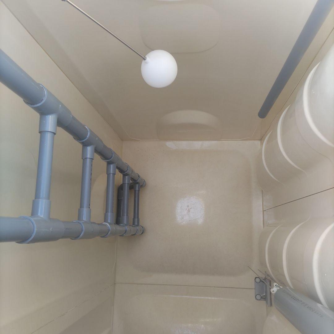 ヒシタンク 受水槽 三菱樹脂 16㎡ 消防タンク 2006年式 大型タンク