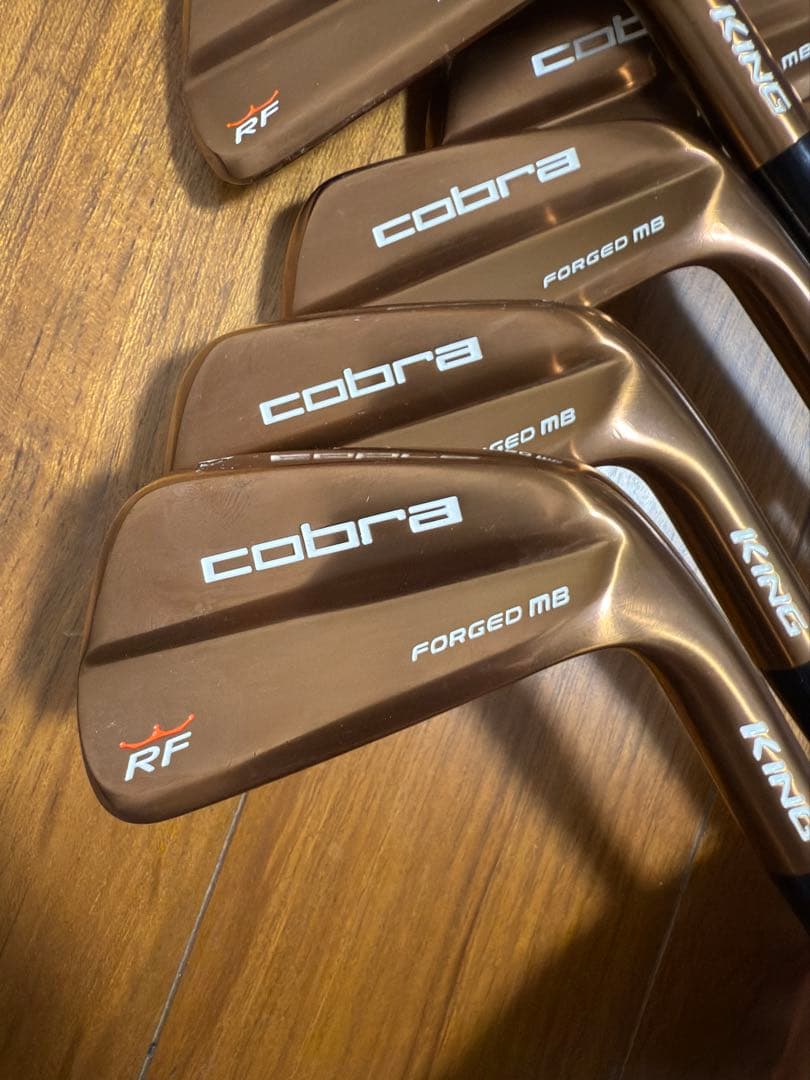 【中古】値下げ激レアCobra Forged MB 4〜PWアイアン7本セット